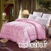 WLG Summer Water-Washed Cotton Air Conditioner in Summer Quilt Satin Double Duvet Cover Thin Section Quilt Pure Silk Duvet Cover Quilt Bed Cover WLG/rose / - B07TTBBCP7